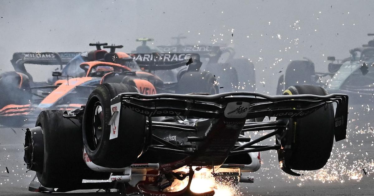 Formule 1: pas de «blessures graves» pour Alexander Albon et Zhou Guanyu, rassure la FIA