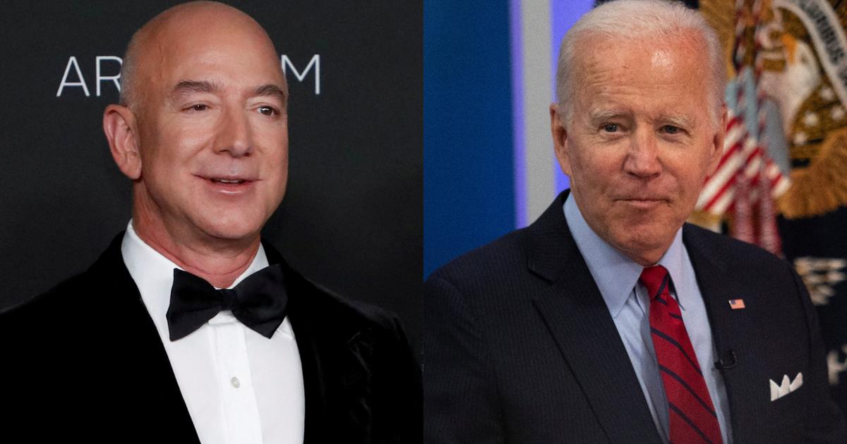 Prix de l'essence : passe d'armes entre Jeff Bezos et Joe Biden sur Twitter