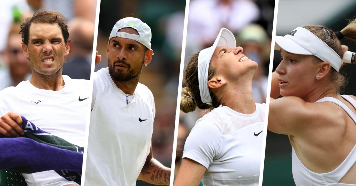 Nadal, Kyrgios, Halep, Rybakina : ce qu'il faut de retenir de la fin des quarts de finale à Wimbledon