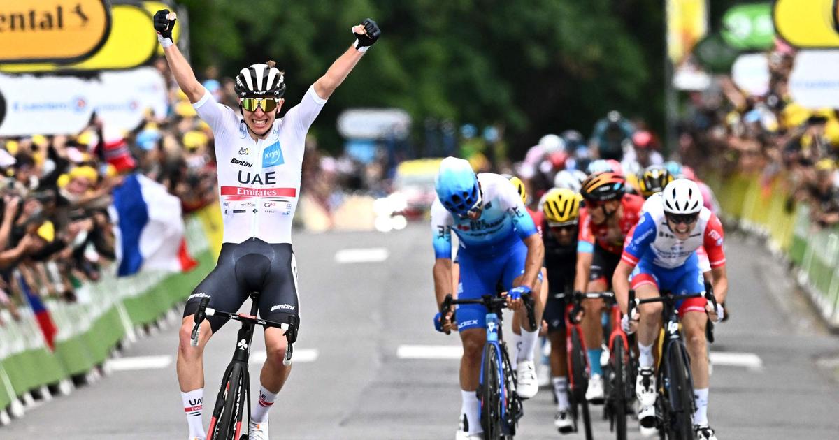Tour de France : vainqueur de la 6e étape, Tadej Pogacar s'empare du Jaune et prend déjà la main