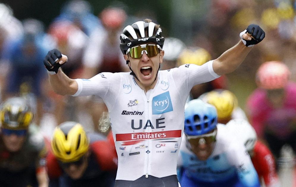 DIRECT - Tour de France 2022 : coup double pour Tadej Pogacar, vainqueur de la 6e étape et nouveau Maillot jaune