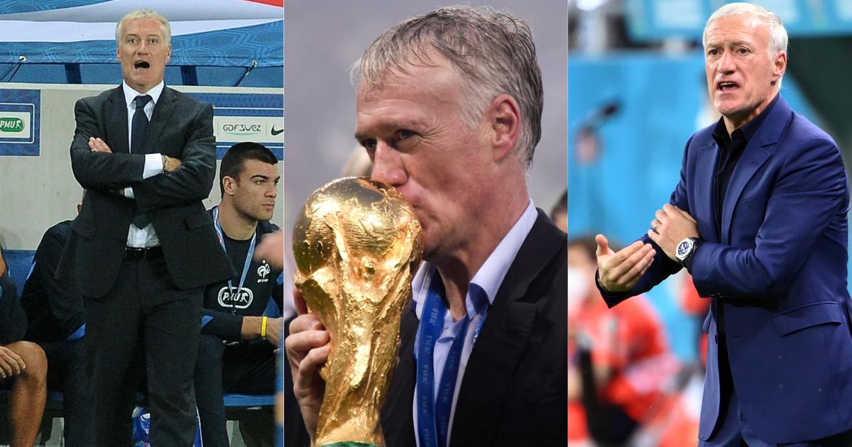 Deschamps celebrates his ten years with the Blues… the ten matches that marked his decade