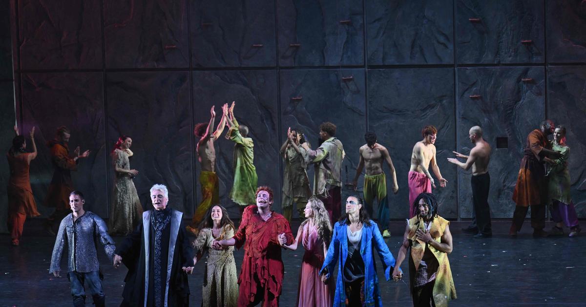 The musical NotreDame de Paris acclaimed for its Broadway premiere