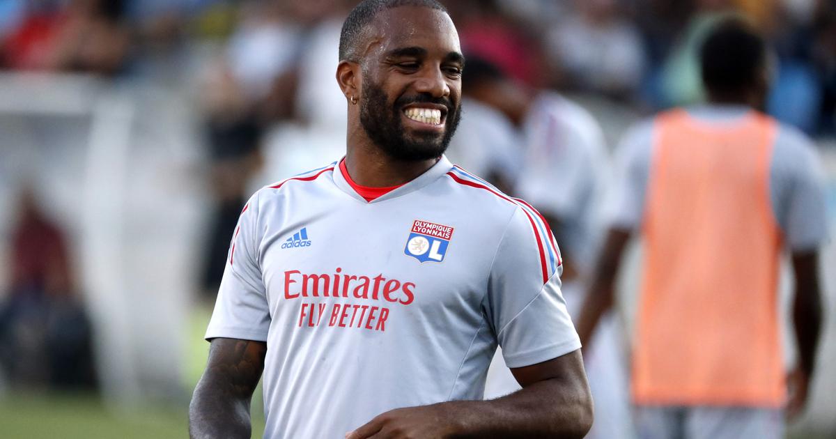 five years later, Lacazette back in his garden