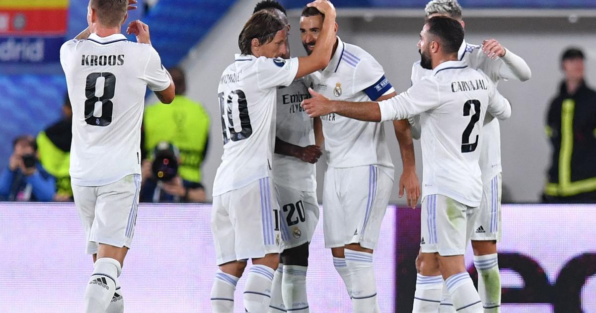 Supercoupe d'Europe : le Real Madrid défait l'Eintracht Francfort