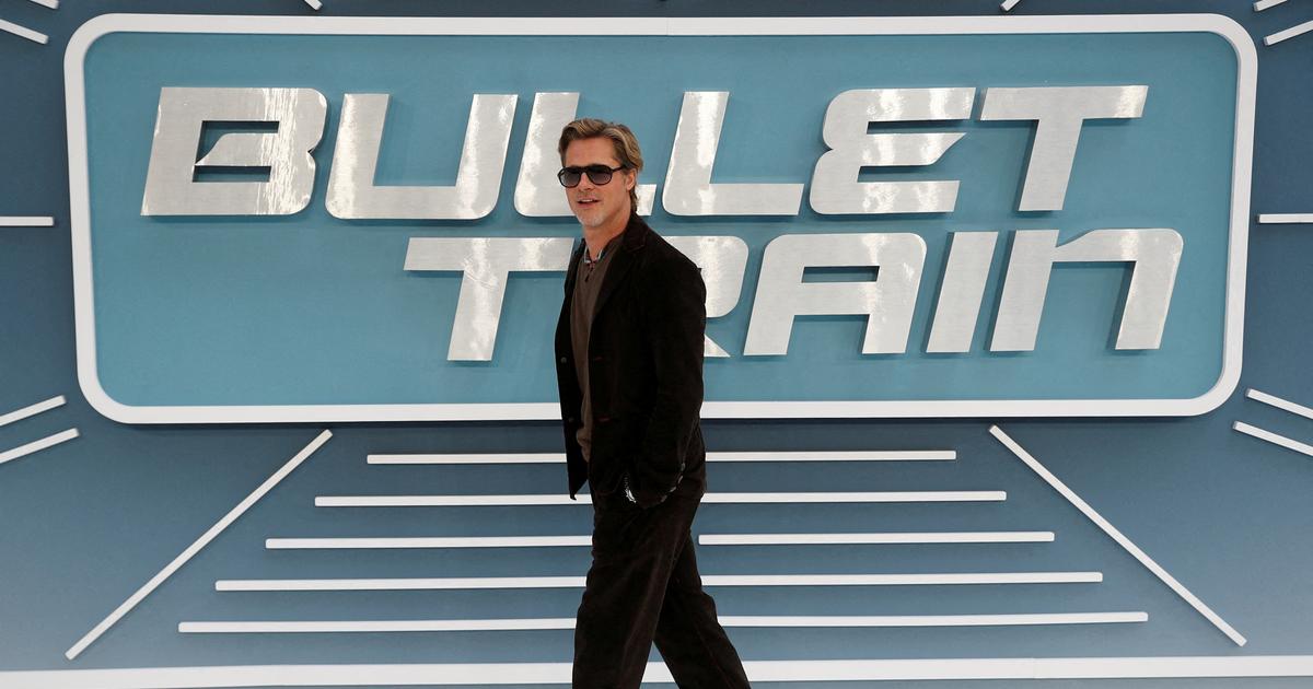 The crazy Brad Pitt and his Bullet Train walk on the French box office