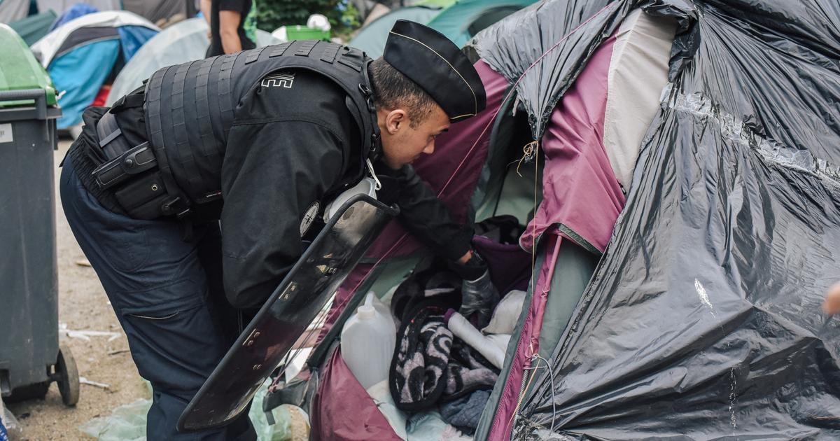 Paris : un campement de 281 migrants évacués près du canal de l'Ourcq