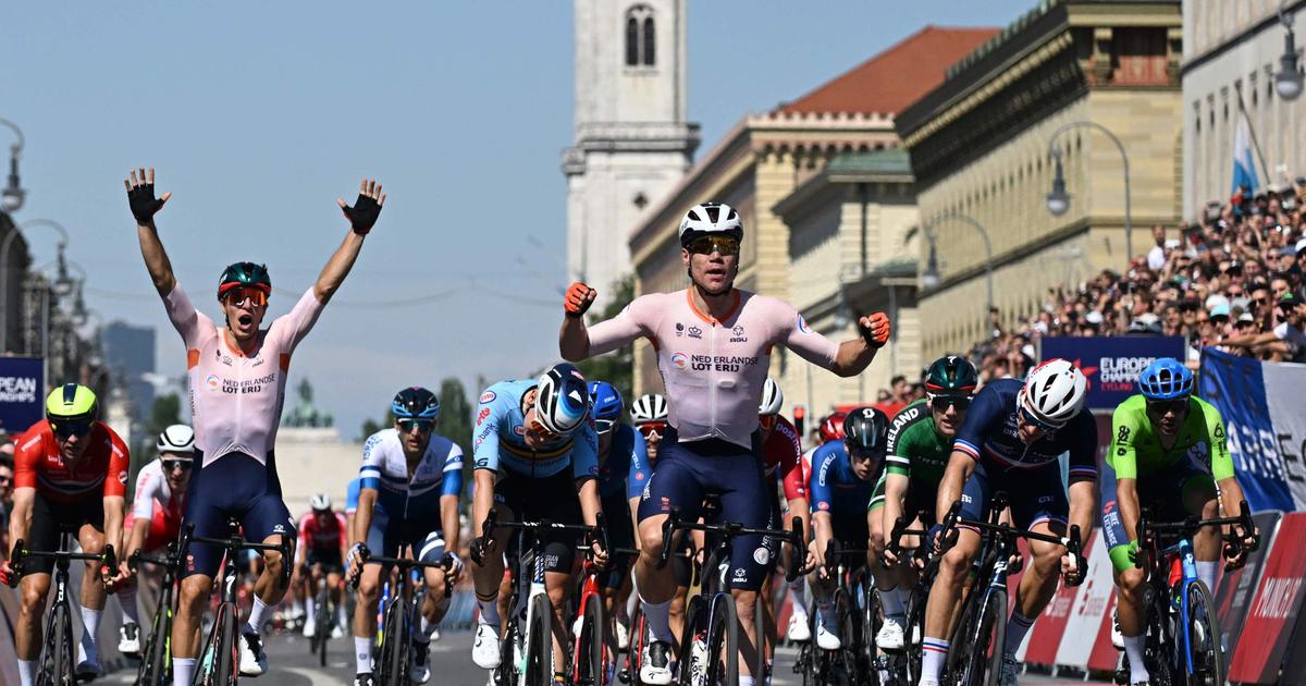 Cyclisme: Arnaud Démare vice-champion d'Europe derrière Fabio Jakobsen