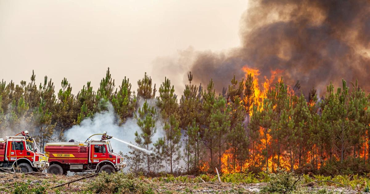 Incendies : reprise du feu en Aveyron, les pompiers sur le qui-vive en Gironde