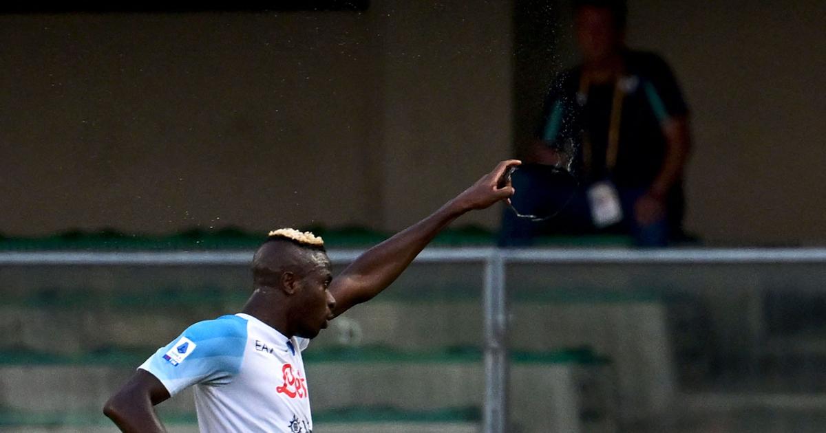 Serie A : Naples assomme Vérone, Osimhen pris pour cible