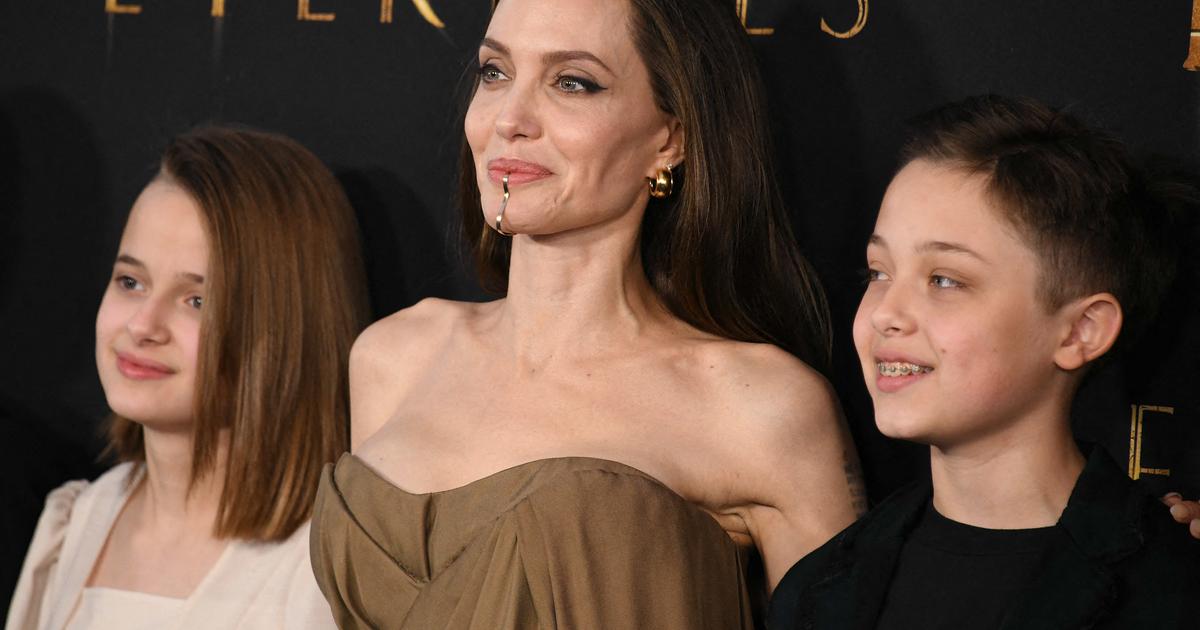 À 14 ans, Knox Pitt-Jolie apparaît aussi grand que sa mère Angelina Jolie lors d'une virée shopping à Los Angeles