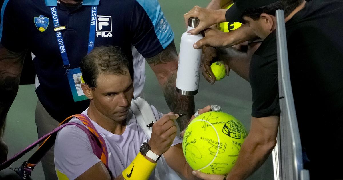 Tennis : «Difficile de tirer beaucoup de choses positives», lâche Nadal après sa désillusion face à Coric