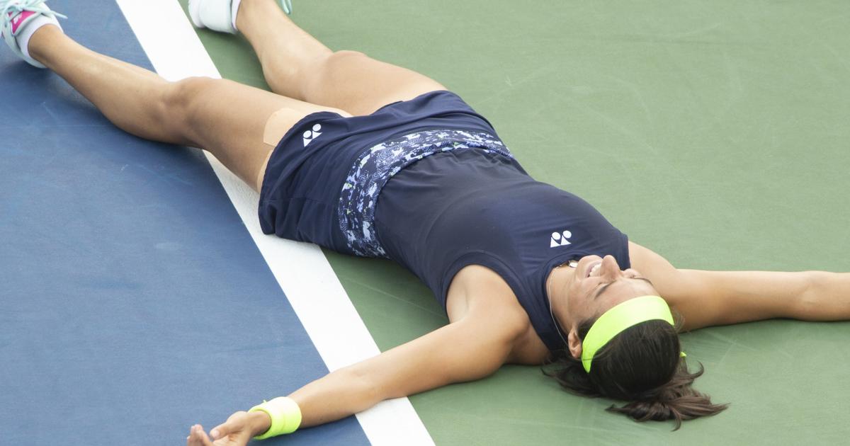 Caroline Garcia maintains her rank as leader of the Blues