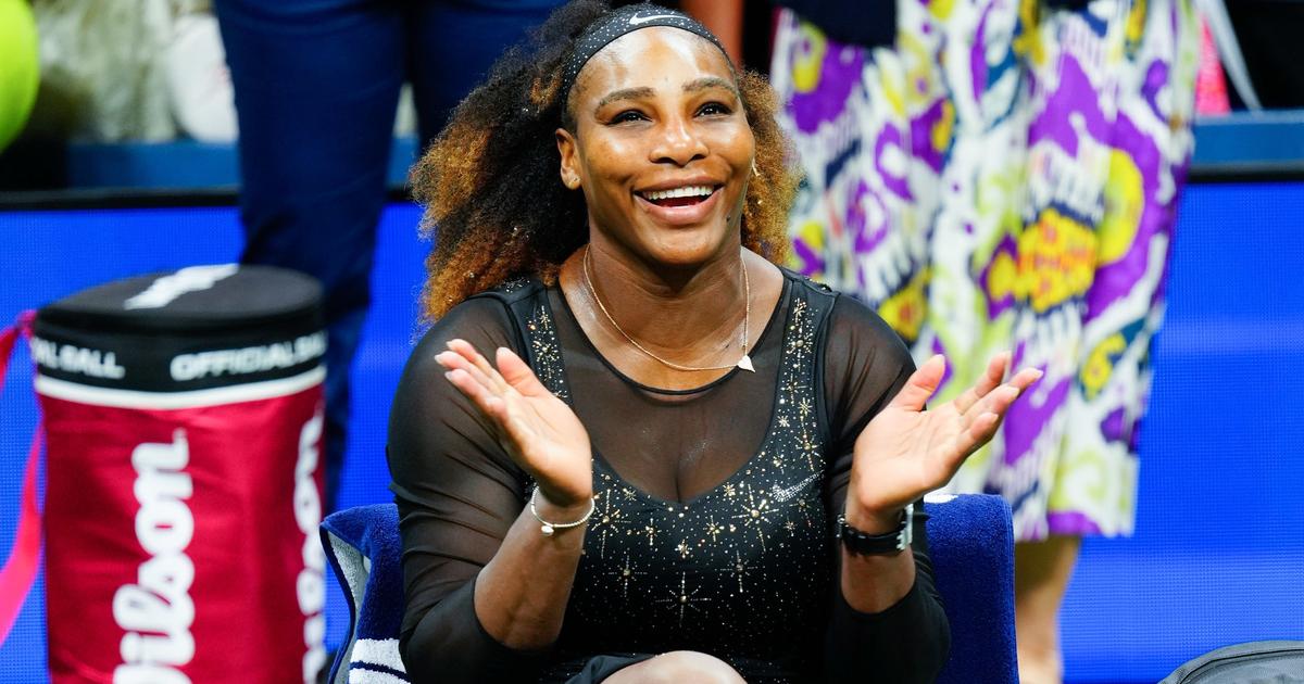Serena Williams arrives on court for her final US Open with a brilliant train of game, set and charm.