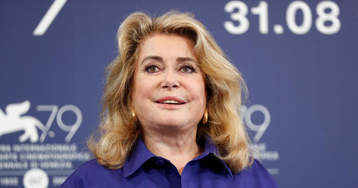 Golden Lion of Honor at the Venice Film Festival, at 78, Catherine Deneuve "does not look back"
