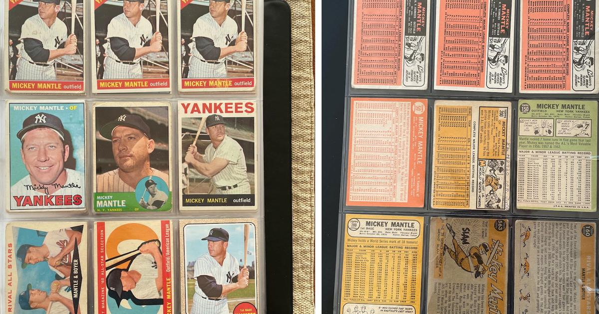Mickey Mantle baseball card sold for $12.6 million breaks all records