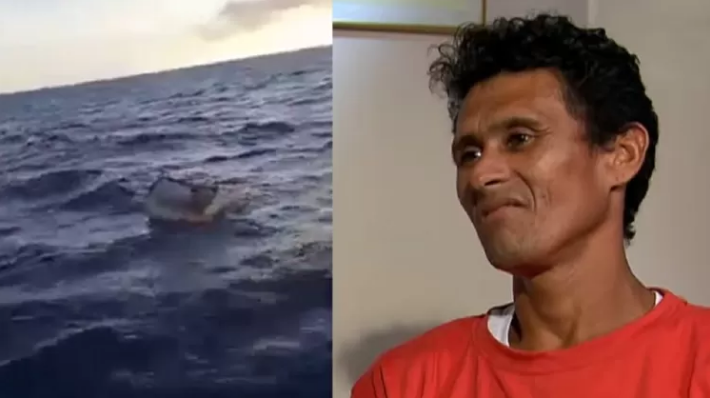 En medio del océano, pescador brasileño sobrevive once días en un congelador