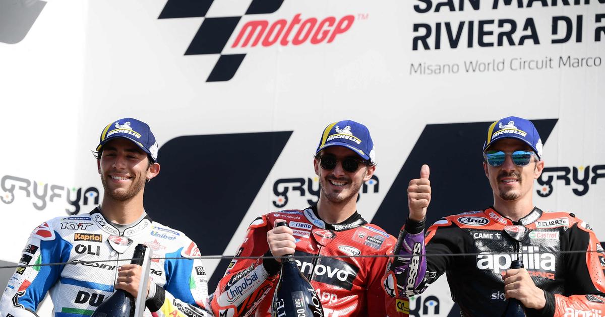 Bagnaia vince a San Marino, Quartararo 5