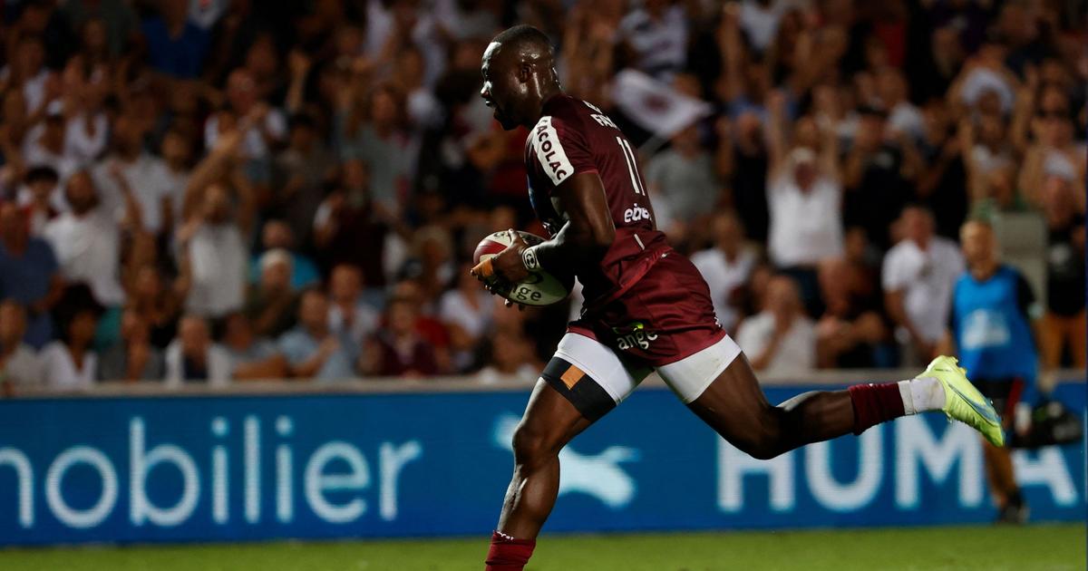 the superb double of Tambwe, the new nugget of the UBB, against Toulouse (video)
