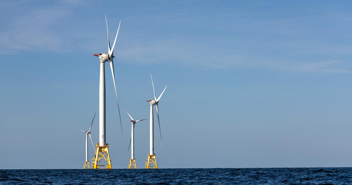 the installation of the 80 wind turbines of the Saint-Nazaire wind farm completed