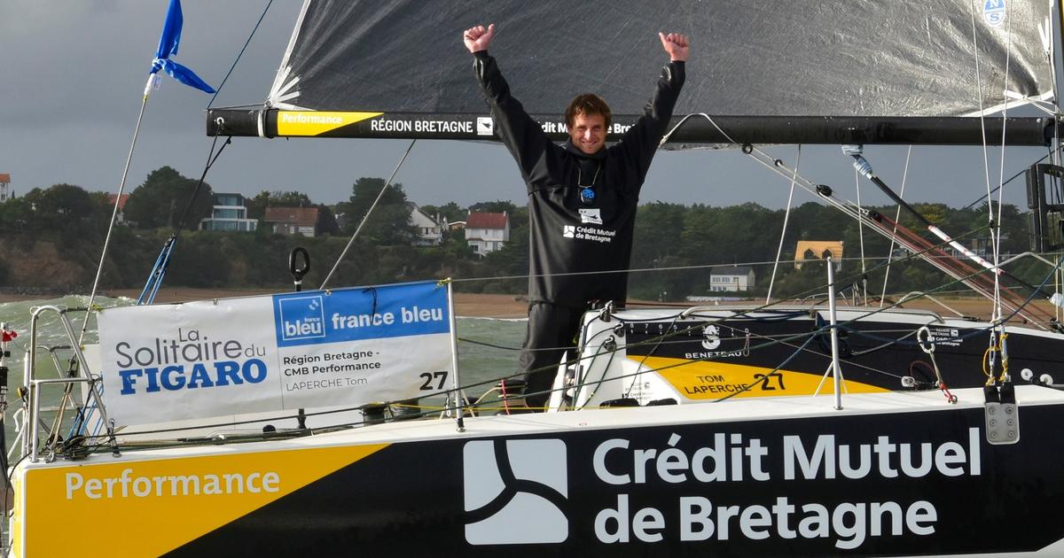 Solitaire du Figaro Tom Laperche, un grand vainqueur enfin au firmament