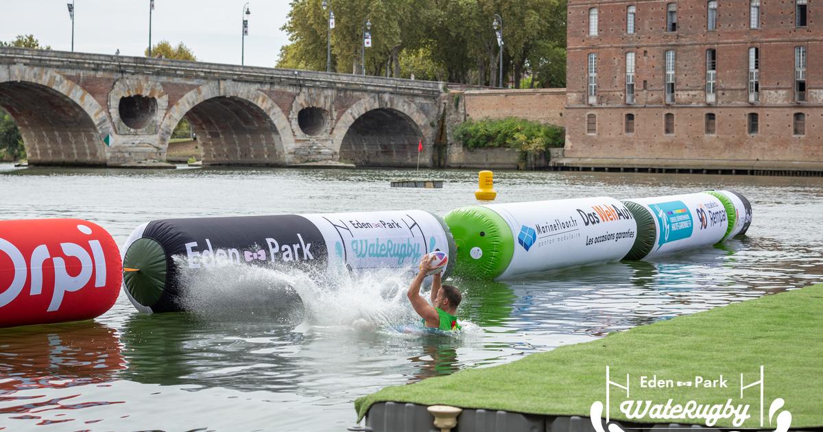 Water Rugbe WateRugby : show, plongeons et nouveautés à Toulouse (vidéo)