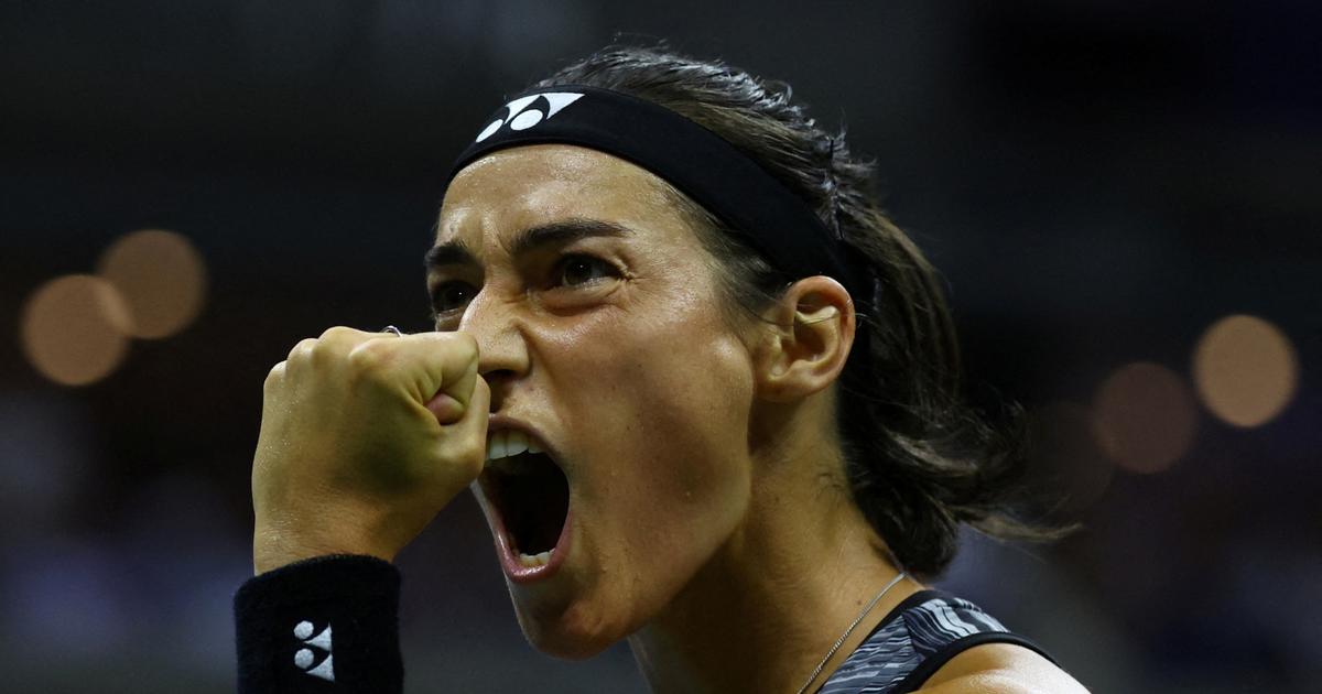 at what time and on which channel to follow Caroline Garcia's semi-final at the US Open?