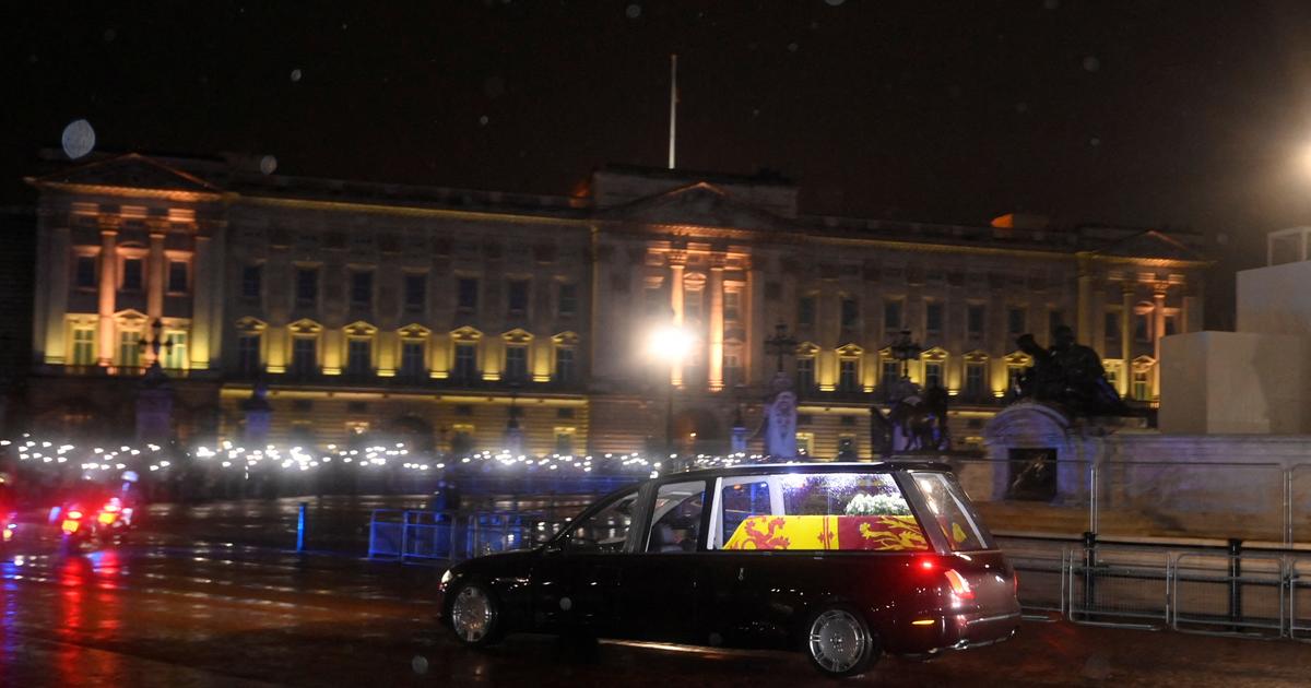 LIVE – Elizabeth II sterft: de kist van de koningin is aangekomen in Buckingham