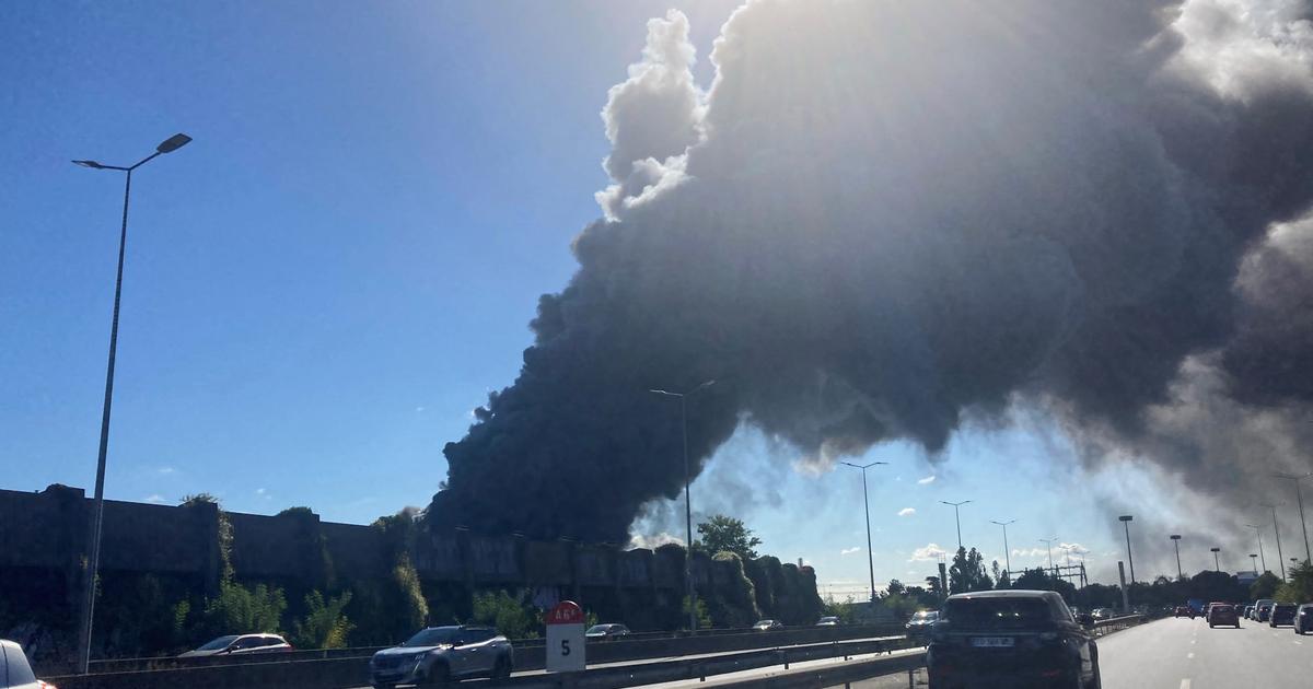 Val-de-Marne : un entrepôt du marché de Rungis touché par un impressionnant incendie