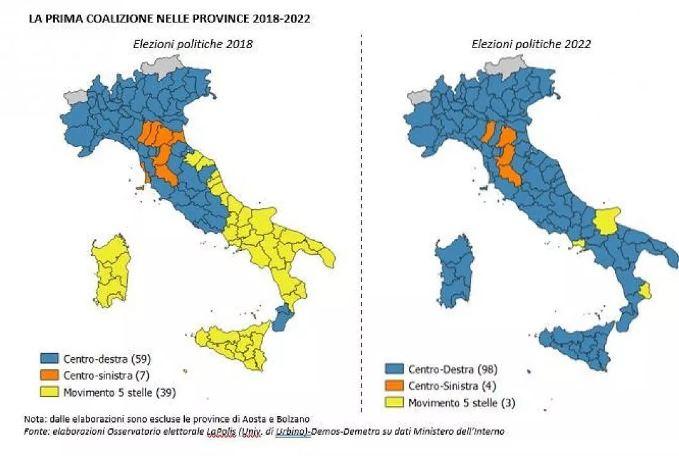Législatives en Italie : ce que révèlent les cartes des résultats