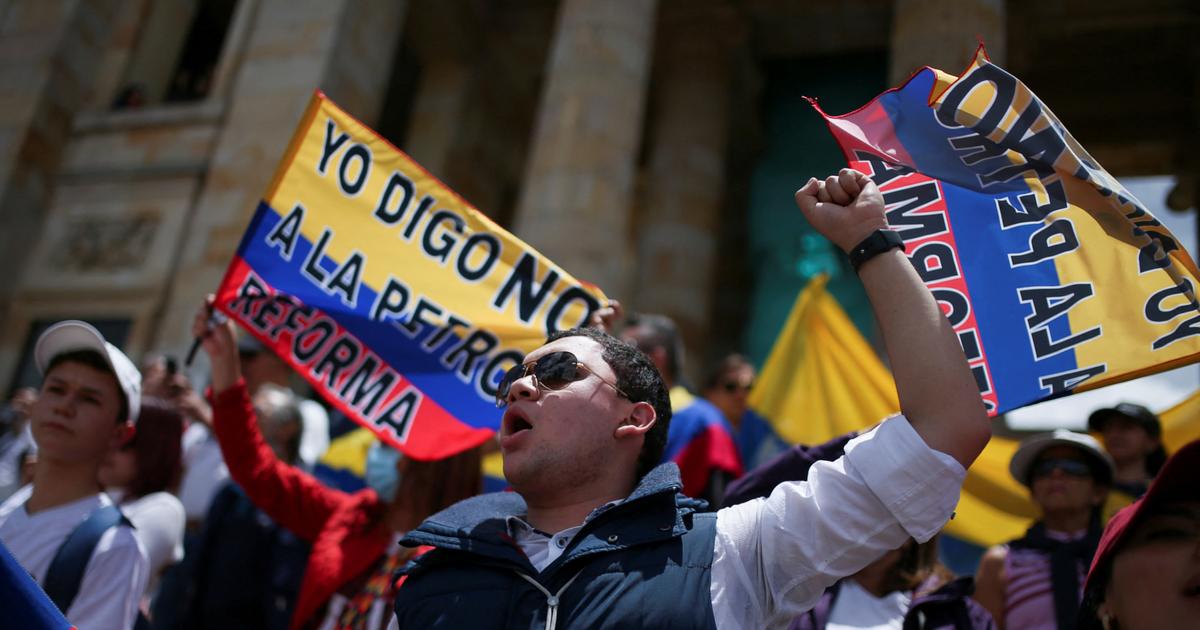 Colombie: des milliers de manifestants contre les réformes de Gustavo Petro