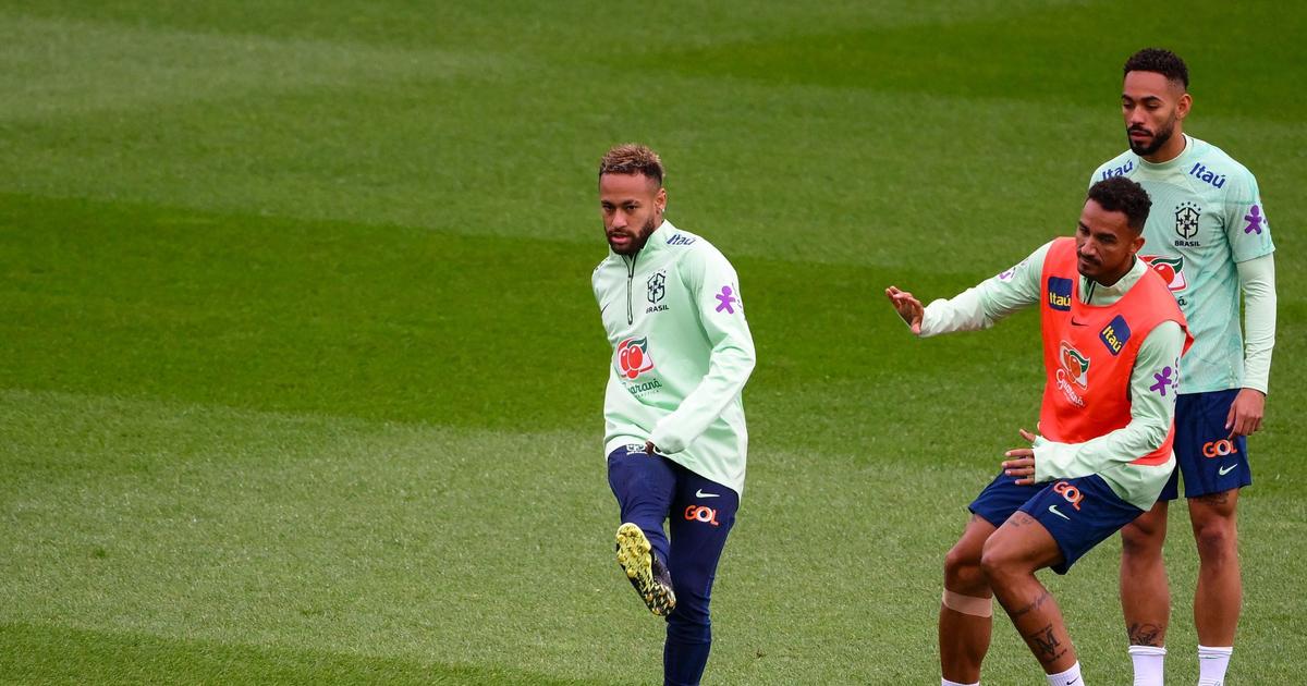 Foot : le Brésil avec Neymar, Marquinhos et Thiago Silva au Parc des Princes contre la Tunisie