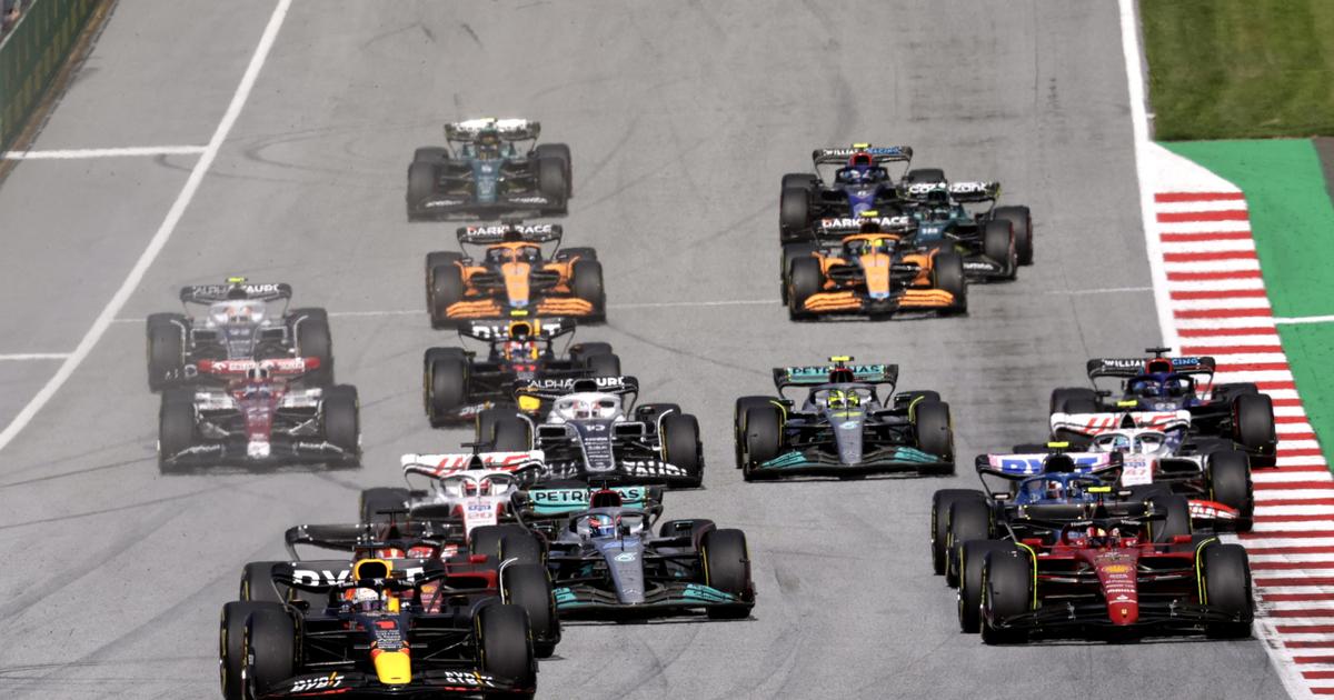 Formule 1 : six courses sprint en 2023