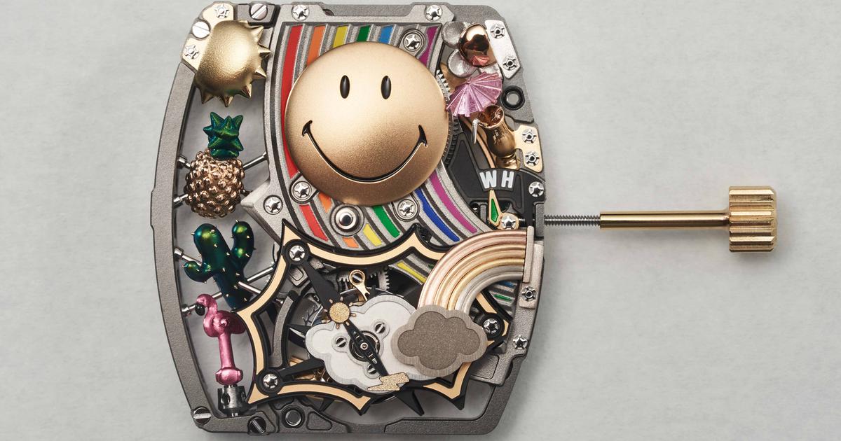 Richard Mille lance une montre Smiley plus d un million d euros