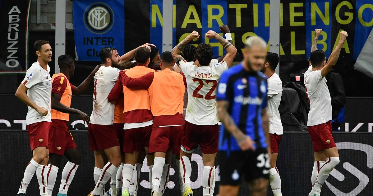 Serie A : la Roma prolonge la mauvaise passe de l'Inter Milan