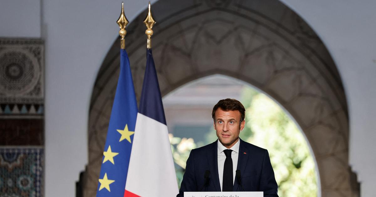 At the Grand Mosque in Paris, Emmanuel Macron attacks separatists who “deny the compatibility of France and Islam”.
