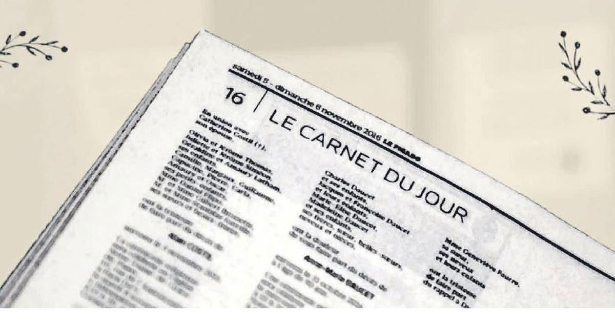 Le Carnet du jour du Figaro, une page d'Histoire et de vies