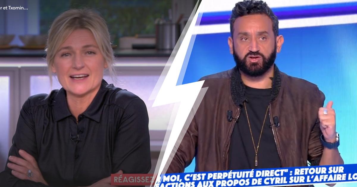 Cyril Hanouna fra «Ikke rør innlegget mitt!»  sammenlignet med en parasitt i «C à vous»