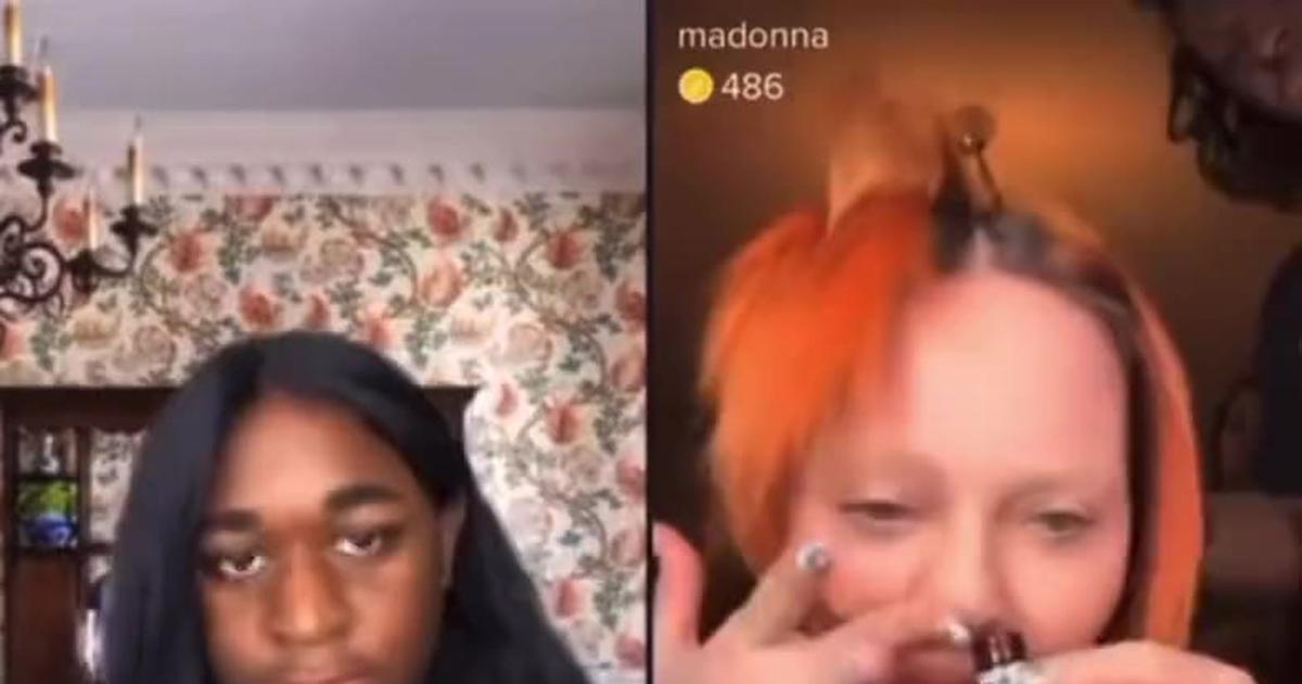 This moonshine video of Madonna inhaling poppers on Tiktok is surprising
