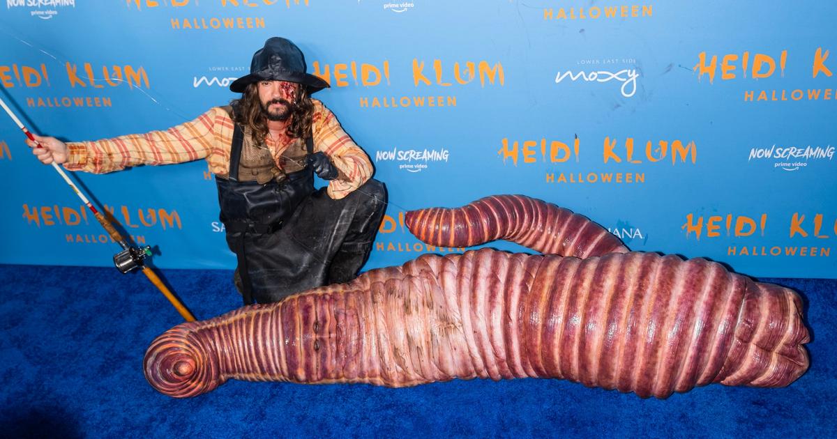 Heidi Klum spent two years creating her amazing (and kind of gross) Halloween costumes