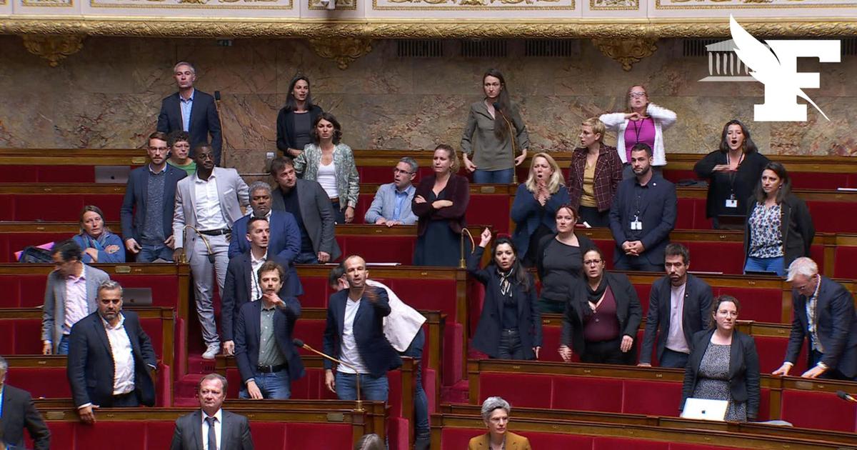 Macron “hit” met “ondraaglijke woorden”, zei hij in de Nationale Assemblee