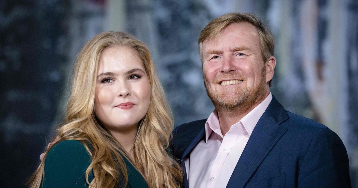 Under the threat of death, Princess Amalia reappears in Amsterdam next to her father, King Willem-Alexander.