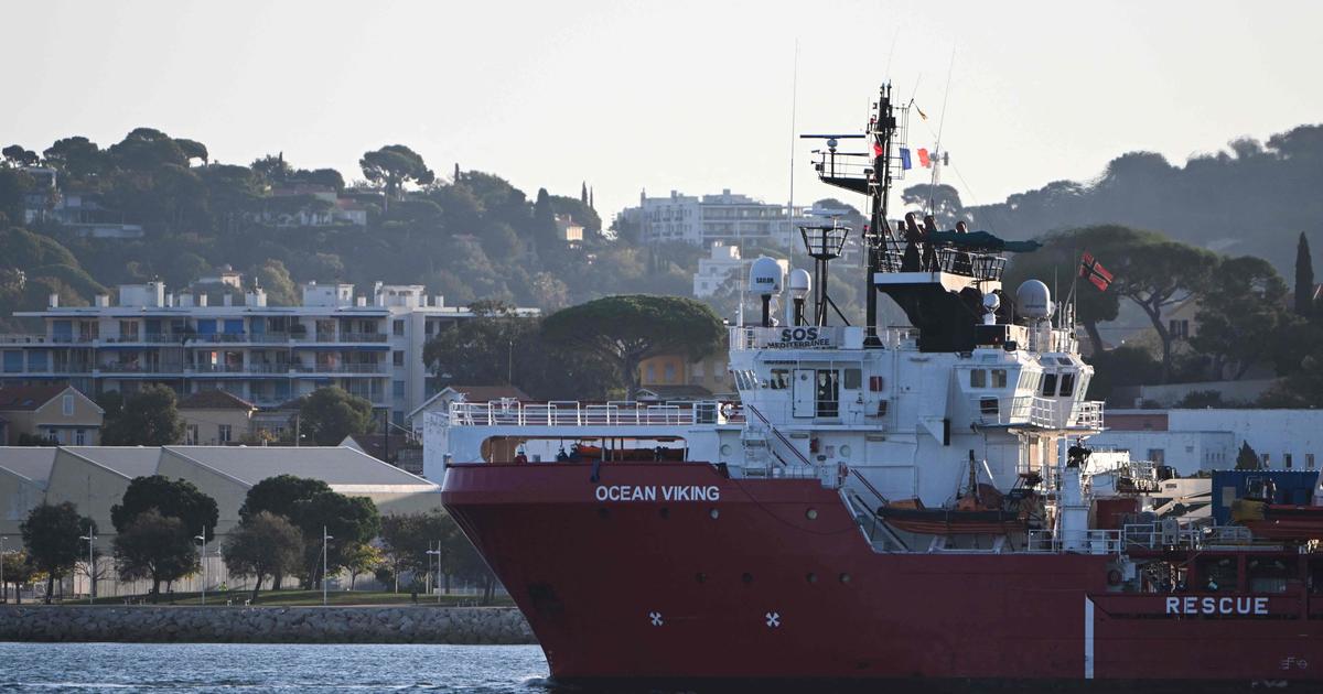 O Ocean Viking deixou Toulon, o desembarque de migrantes foi concluído