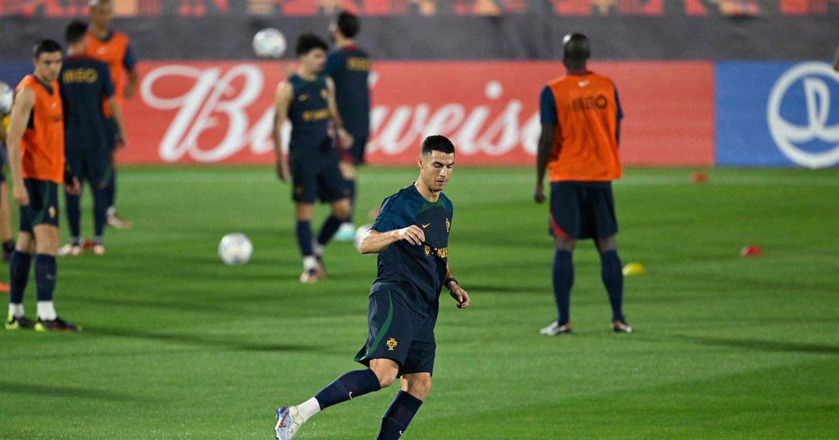 Ronaldo presente no primeiro treino de Portugal no Qatar