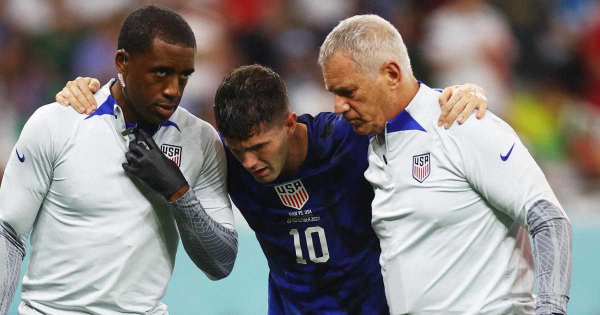 World Cup.  hip injury, American star Pulisic vows to be ready to face Holland