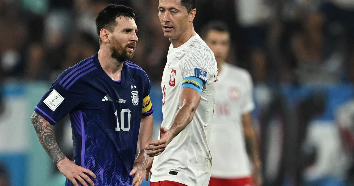 Argentine-Pologne : quand Lewandowski se fait complètement snober par Messi, la scène qui fait le buzz à la Coupe du monde