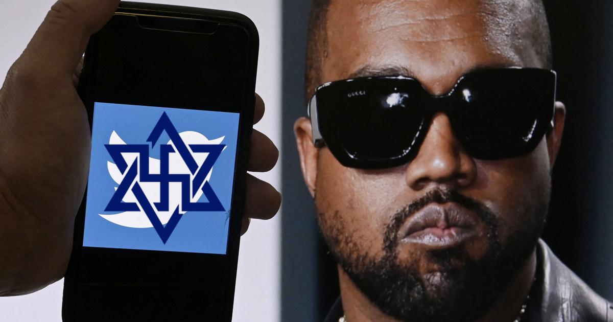 Une croix gammée dans une étoile de David : que signifie le symbole qui a fait bannir Kanye West de Twitter ?