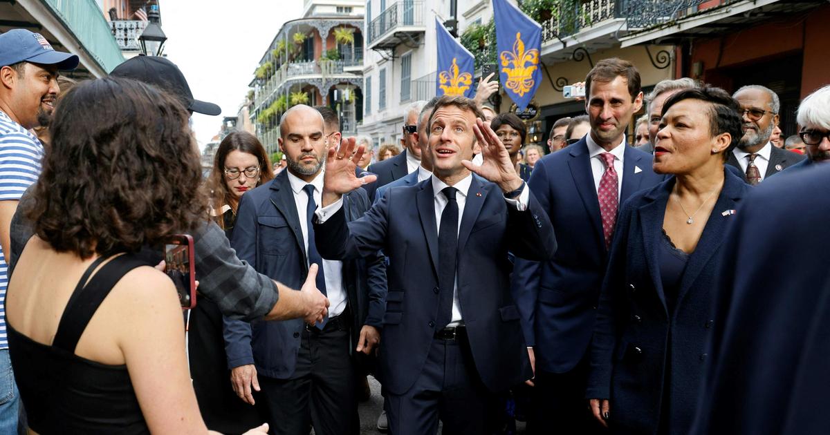 Emmanuel Macron célèbre l'héritage de la France à La Nouvelle-Orléans