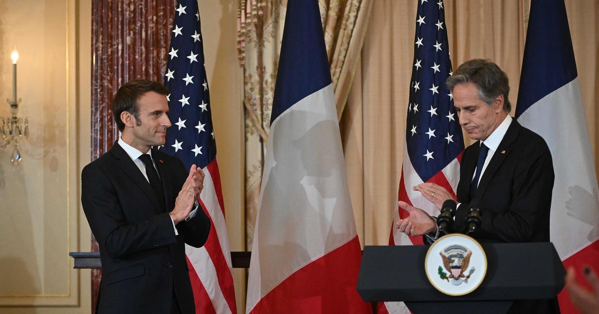 cuando el jefe de la diplomacia estadounidense agradece a Emmanuel Macron por haber «mantenido» a Mbappé en París