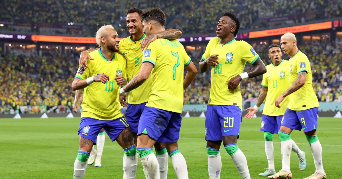 Coupe du monde : avec Neymar en jambes, le Brésil envoie un message et prend le quart